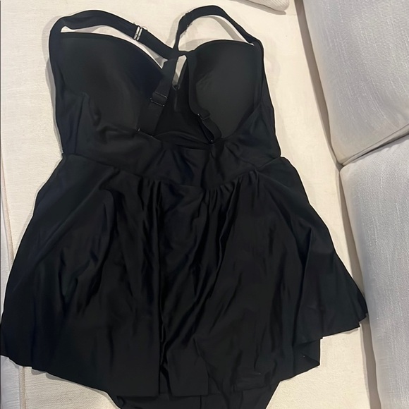 Torrid Black one piece Women's Swim size 1 R - Picture 7 of 10
